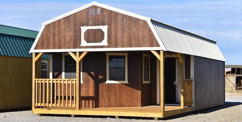 portable storage buildings for sale or rent in columbia ms storage sheds for sale or rent including this deluxe lofted barn cabin